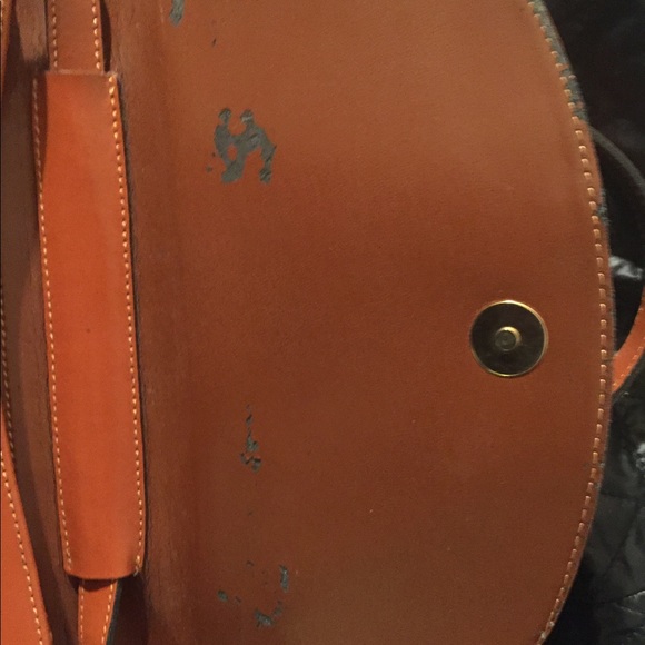 VNTG CRISTIAN RARE ITALIAN Leather Crossbody NWOT - Picture 5 of 8